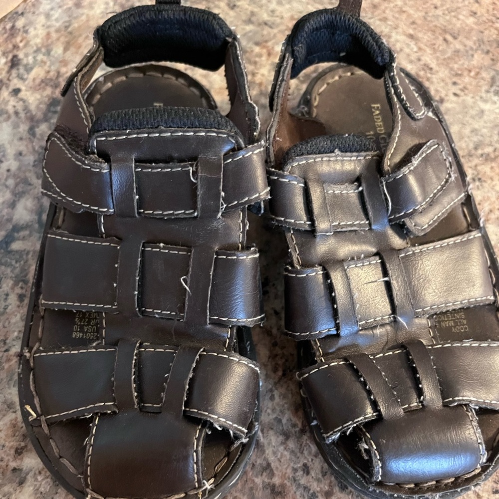Toddler sandals size 12